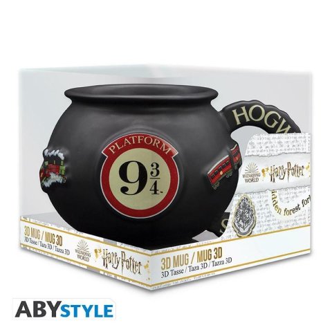 neuveden: Harry Potter 3D Hrnek - Nástupiště 9 3 500 ml