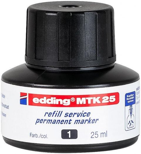 neuveden: Edding Inkoust MTK 25ml - černý
