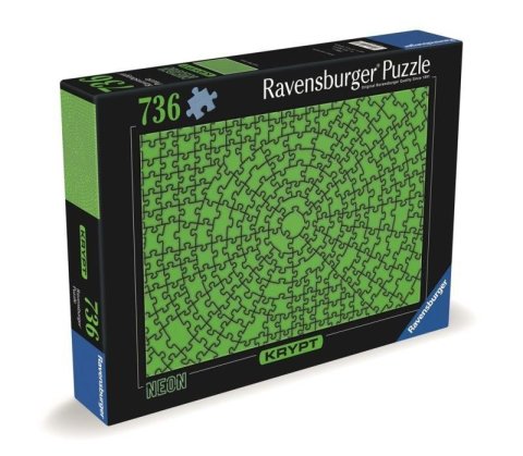 neuveden: Puzzle Krypt: Neonová zelená 736 dílků