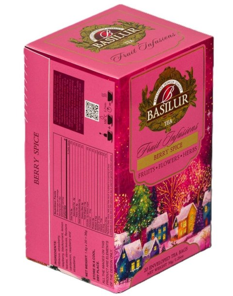 : BASILUR Christmas Fruit Berry Spice přebal 20x1,8g