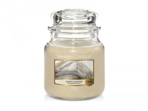 neuveden: YANKEE CANDLE Warm Cashmere svíčka 411g