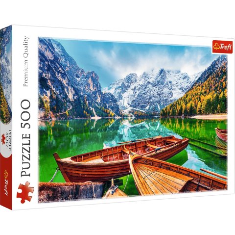 neuveden: Puzzle Jezero Braies, Itálie 500 dílků