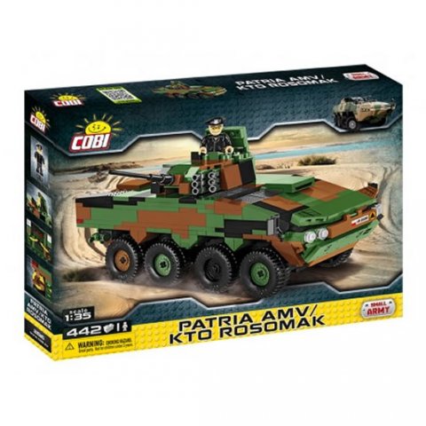 neuveden: Stavebnice COBI 2616 Small Army Obrněný transportér KTO Rosomák/442 kostek+