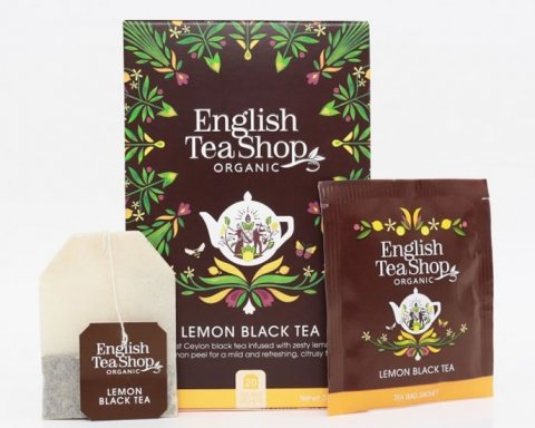 neuveden: English Tea Shop Čaj Citron s černým čajem, 20 sáčků