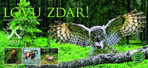 : Kalendář 2027 stolní: LOVU ZDAR!
