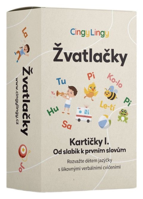 : Žvatlačky I. – Od slabik k prvním slovům