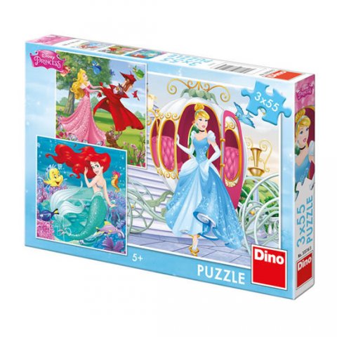 Disney Walt: Já jsem princezna - Puzzle 3x55