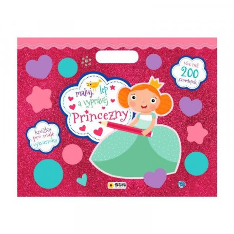neuveden: Princezny - Maluj, lep a vyprávěj (200 samolepek) neuveden: Princezny - Maluj, lep a vyprávěj (200 samolepek)