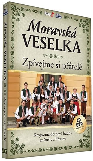 neuveden: Moravská Veselka - Zpívejme přátelé - CD+DVD neuveden: Moravská Veselka - Zpívejme přátelé - CD+DVD