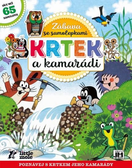 neuveden: Krtek a kamarádi - Zábava se samolepkami