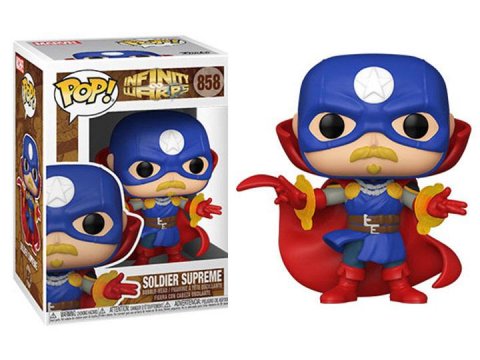 neuveden: Funko POP Marvel: Infinity Warps - Soldier Supreme