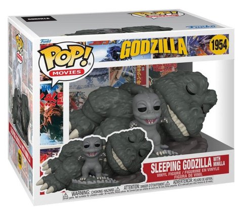 -: Funko POP Movies: Godzilla - Sleeping Godzilla with Minilla #1954
