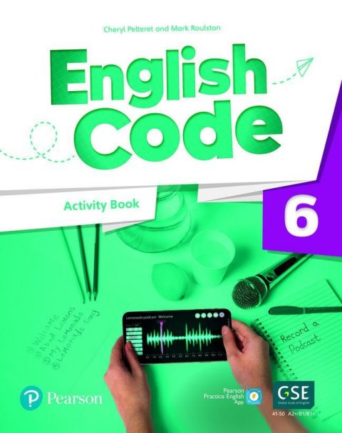 Pelteret Cheryl: English Code 6 Activity Book with Audio QR Code