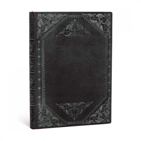 neuveden: Zápisník Paperblanks - Midnight Rebel Bold, flexi Midi / linkovaný
