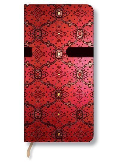 neuveden: Zápisník - French Ornate Cherry Slim, slim 90x180