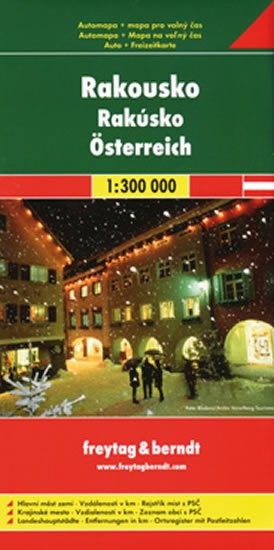 neuveden: AK 710 Rakousko 1:300 000
