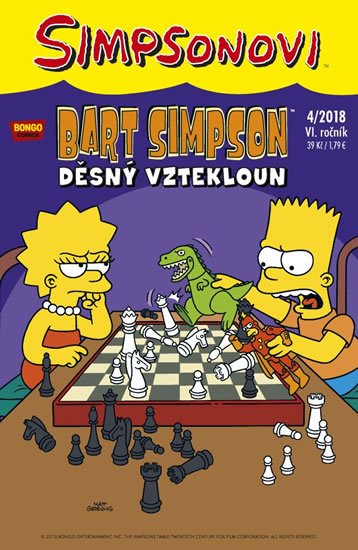 Groening Matt: Simpsonovi - Bart Simpson 4/2018 - Děsný vztekloun