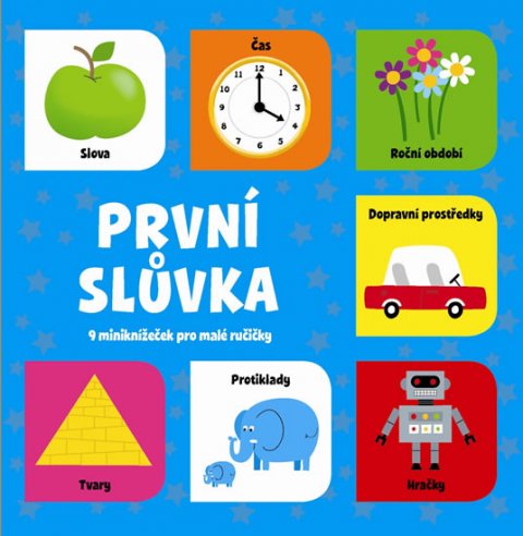 neuveden: První slůvka - 9 miniknížeček pro malé ručičky