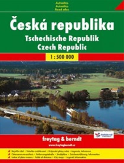 kolektiv autorů: Česko autoatlas 1:500 000 (A5, sešit) kolektiv autorů: Česko autoatlas 1:500 000 (A5, sešit)