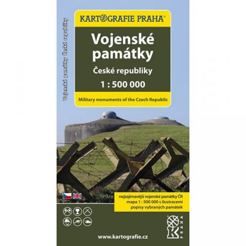 neuveden: Vojenské památky České republiky/1:500 tis.(tematická mapa)