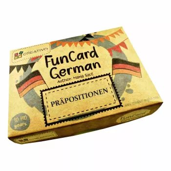 neuveden: Fun card German Präpositionen