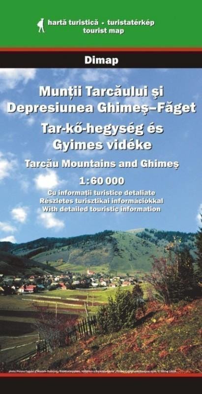 neuveden: Muntii Tarcaului 1:60 000 DIM / turistická mapa