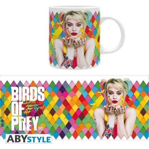 neuveden: DC Comics Hrnek: Birds of Prey - Harley Quinn 320 ml