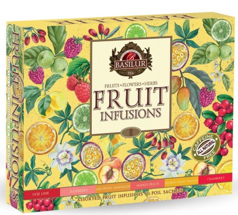neuveden: BASILUR Fruit Infusions Assorted Vol.III přebal 60 gastro sáčků