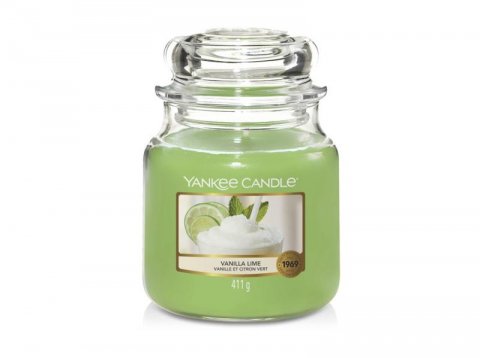 neuveden: YANKEE CANDLE Vanilla Lime svíčka 411g