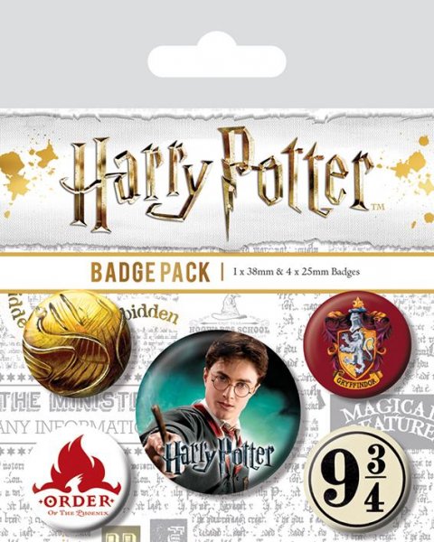 neuveden: Harry Potter Sada odznaků - Nebelvír