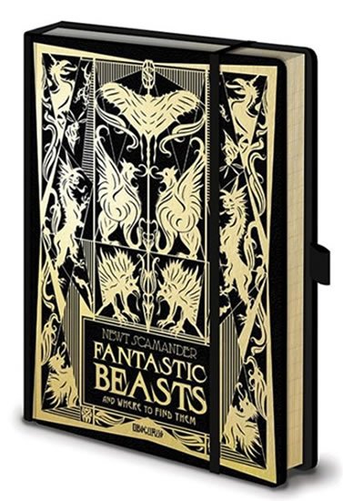 neuveden: Zápisník Fantastic Beasts 2 - Premium A5