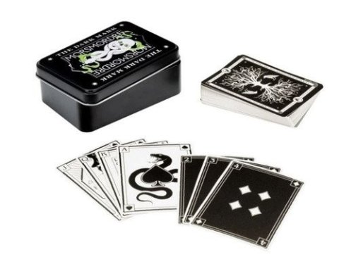 neuveden: Harrry Potter Hrací karty - Dark Arts (plechový box)