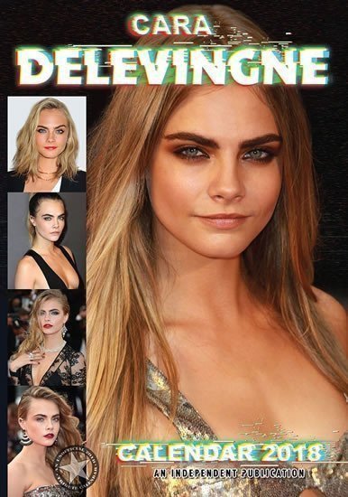 neuveden: Kalendář 2018 - CARA DELEVINGNE