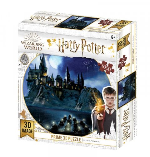 neuveden: Harry Potter 3D puzzle - Bradavice 1000 dílků