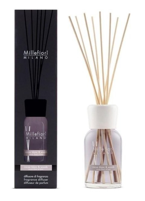 neuveden: Millefiori Milano Cocoa Blanc & Woods / difuzér 250ml