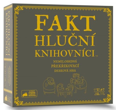 neuveden: Fakt hluční knihovníci - překřikovací párty hra
