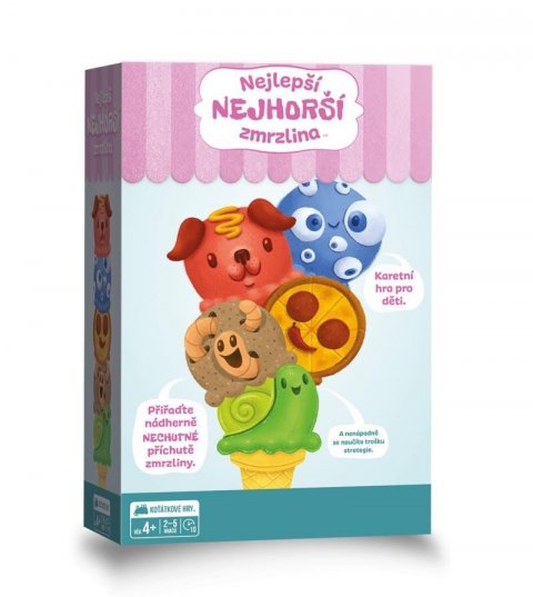 neuveden: Nejlepší nejhorší zmrzlina - karetní hra
