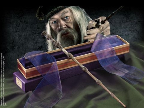 neuveden: Harry Potter: Sběratelská hůlka - Albus Brumbál (Ollivander's Box)
