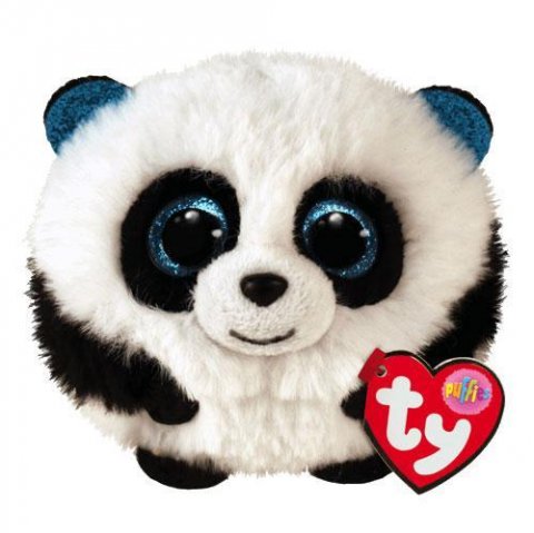 neuveden: TY Puffies BAMBOO - panda 10 cm