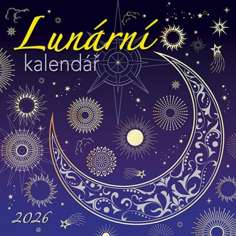 neuveden: Kalendář 2026 Lunární, nástěnný, 30 x 30 cm