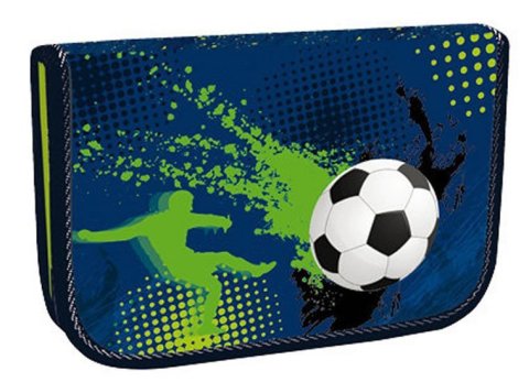 neuveden: Školní penál jednopatrový Football 3