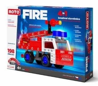 neuveden: ROTO Stavebnice 4v1 Fire, 198 dílků neuveden: ROTO Stavebnice 4v1 Fire, 198 dílků