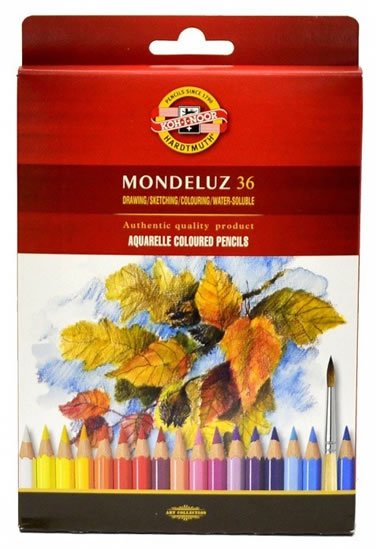 neuveden: Koh-i-noor pastelky MONDELUZ akvarelové souprava 36 ks v papírové krabičce neuveden: Koh-i-noor pastelky MONDELUZ akvarelové souprava 36 ks v papírové krabičce