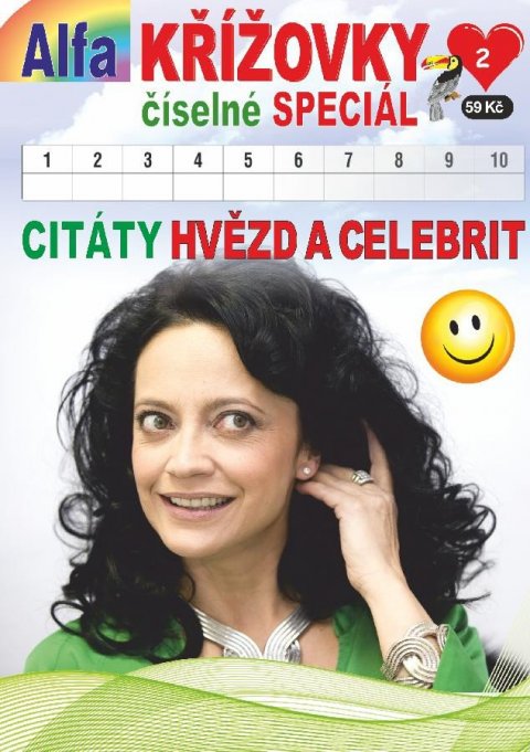 neuveden: Křížovky čísené speciál 2/2024 - Citáty celebrit