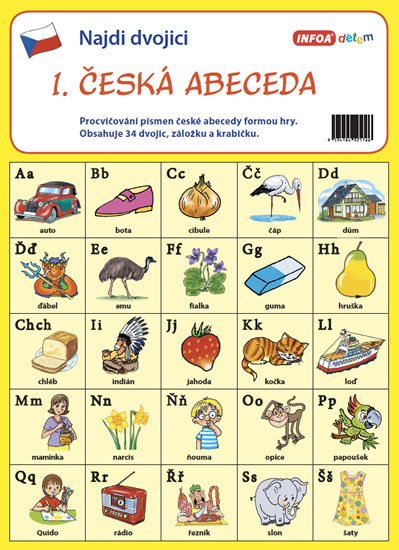 kolektiv autorů: Najdi dvojici - 1. Česká abeceda kolektiv autorů: Najdi dvojici - 1. Česká abeceda