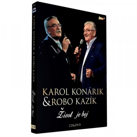 Kazik a Konarik: Život je boj CD + DVD