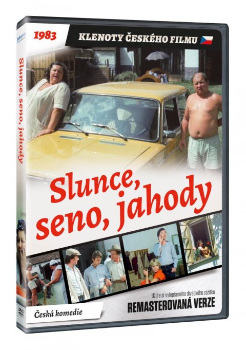 neuveden: Slunce, seno, jahody DVD (remasterovaná verze)