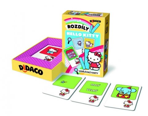 neuveden: Vzdělávací karty - Rozdíly - Hello Kitty neuveden: Vzdělávací karty - Rozdíly - Hello Kitty