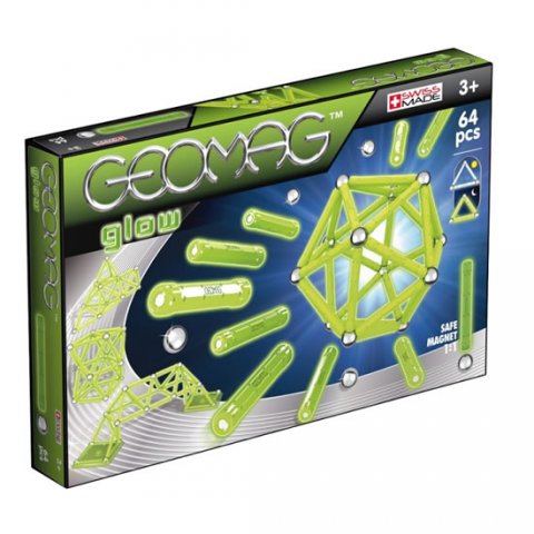 neuveden: Geomag Glow 64 dílků