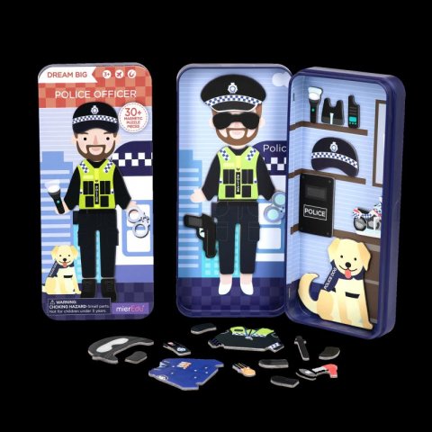 neuveden: MierEdu Cestovní magnetické puzzle - policista neuveden: MierEdu Cestovní magnetické puzzle - policista